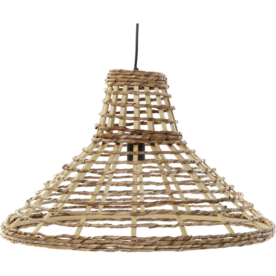 Suspension en rotin rond Urban