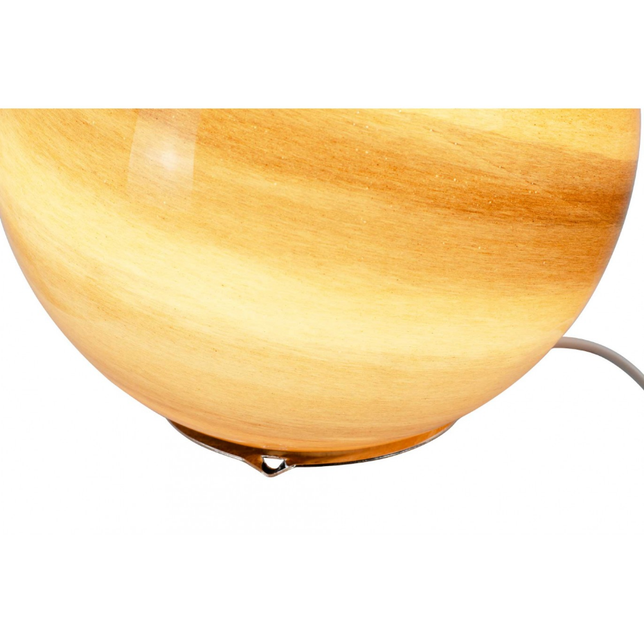 Lampe à poser en verre & métal, ASTROLIS PM
