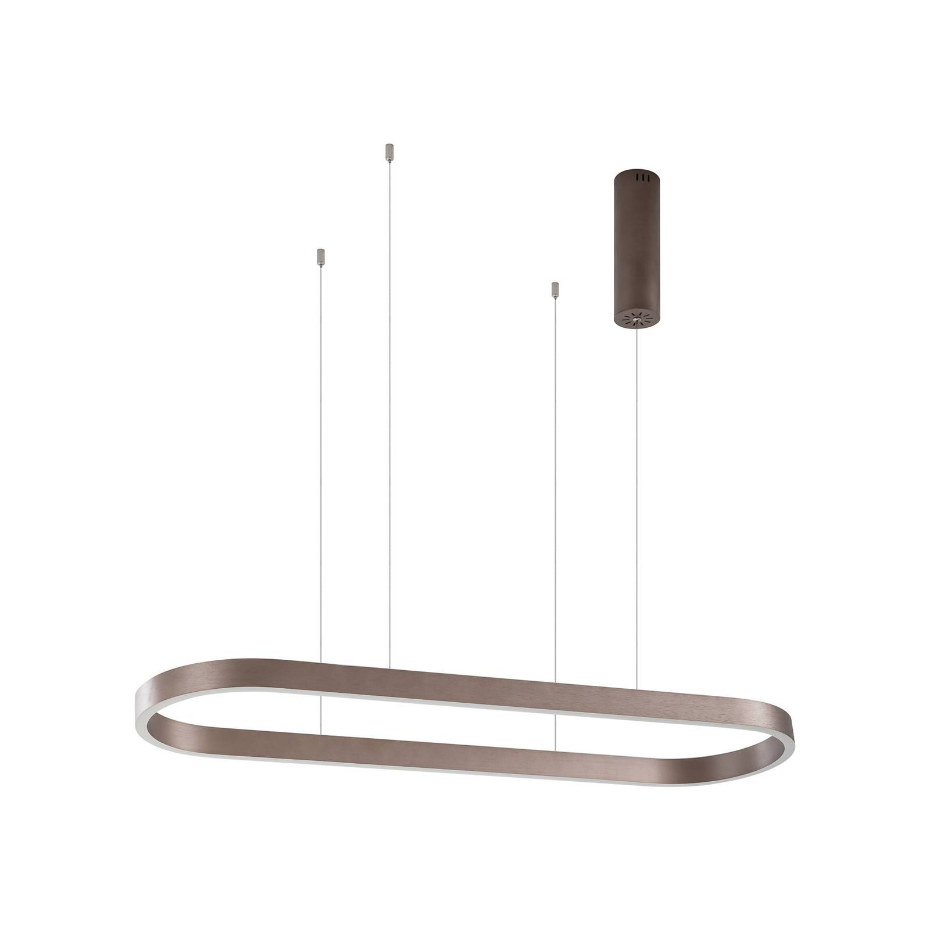 Suspension connectée en aluminium moderneLED