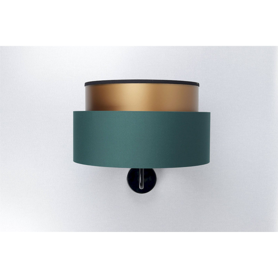Applique murale ronde en PVC Duo ellegant