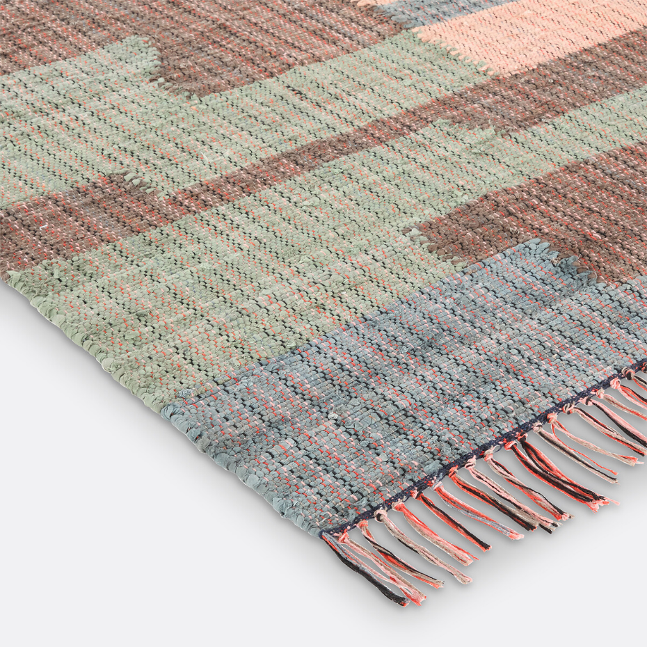 Tapis tissé plat en coton, Kanta