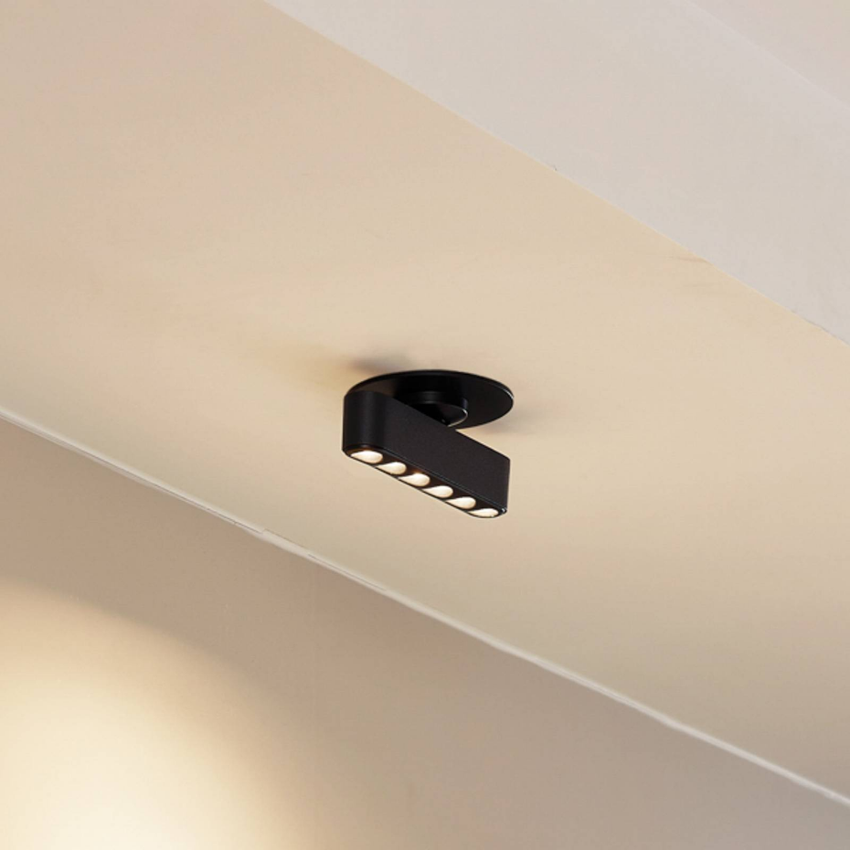 Plafonnier en aluminium moderneLED, Eldrin