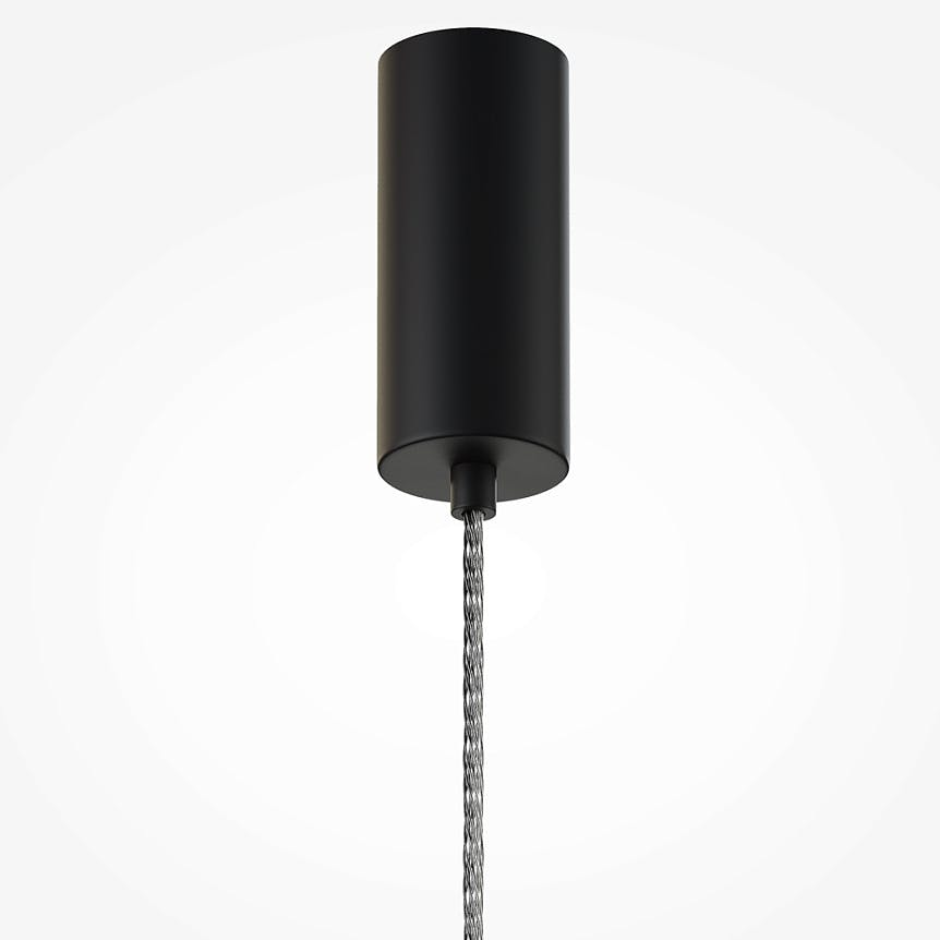 Suspension LED, tube en verre SOLANA