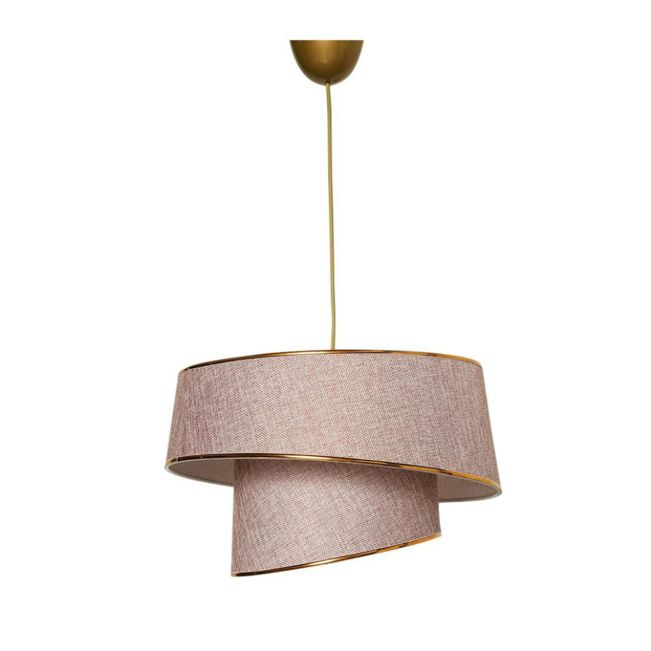 Suspension moderne - abat-jour en tissu ZURICH