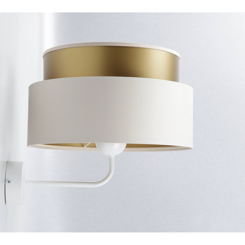 Applique murale ronde en PVC Duo ellegant