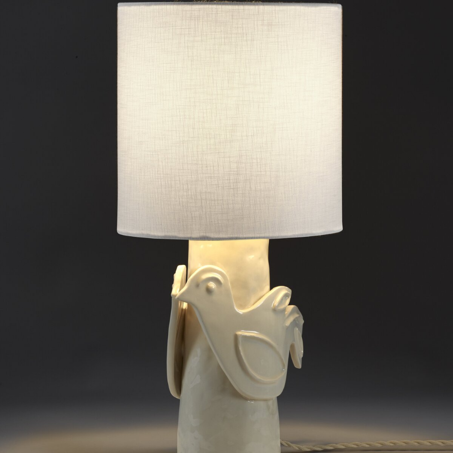 Lampe De Table - Lighting - Paloma - Blanc