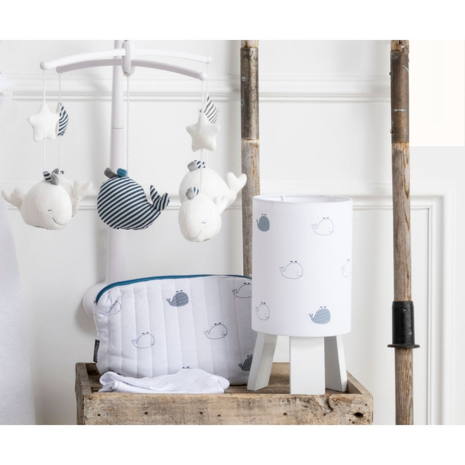 Lampe de chevet en coton