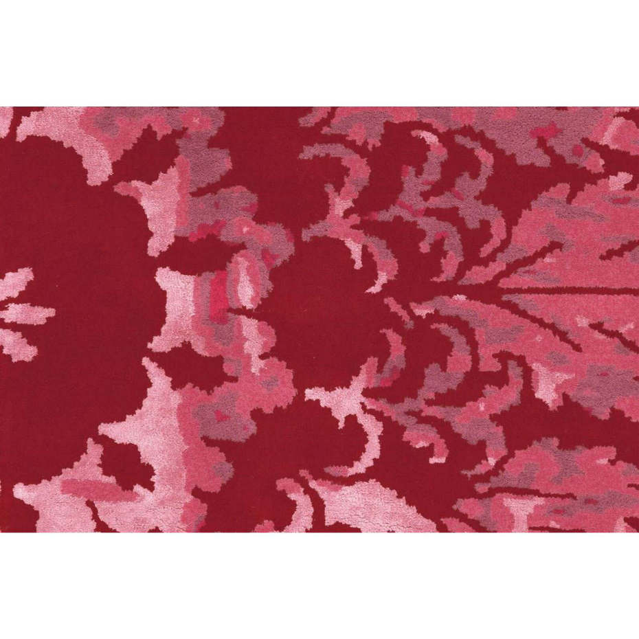 Tapis rectangulaire en laine satin 8061