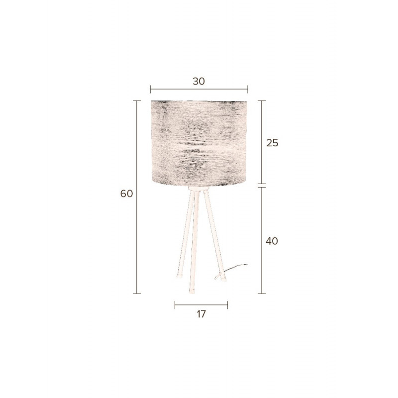 Lampe design en bois bohème, WOODLAND