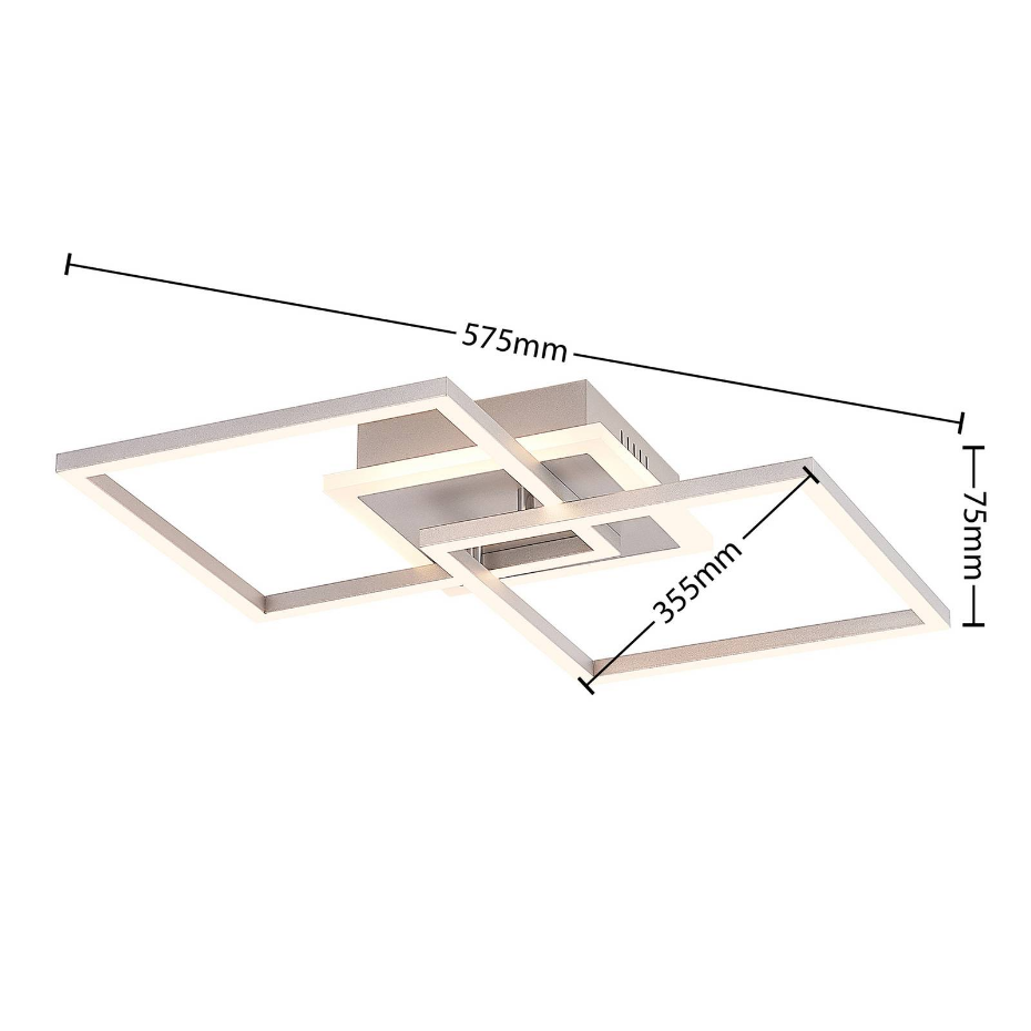 Plafonnier en aluminium moderneLED, Fjardo