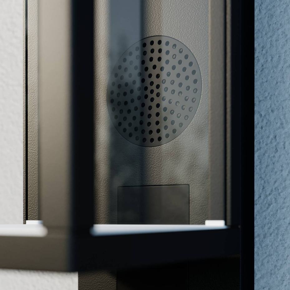 Applique extérieure en aluminium moderneLED