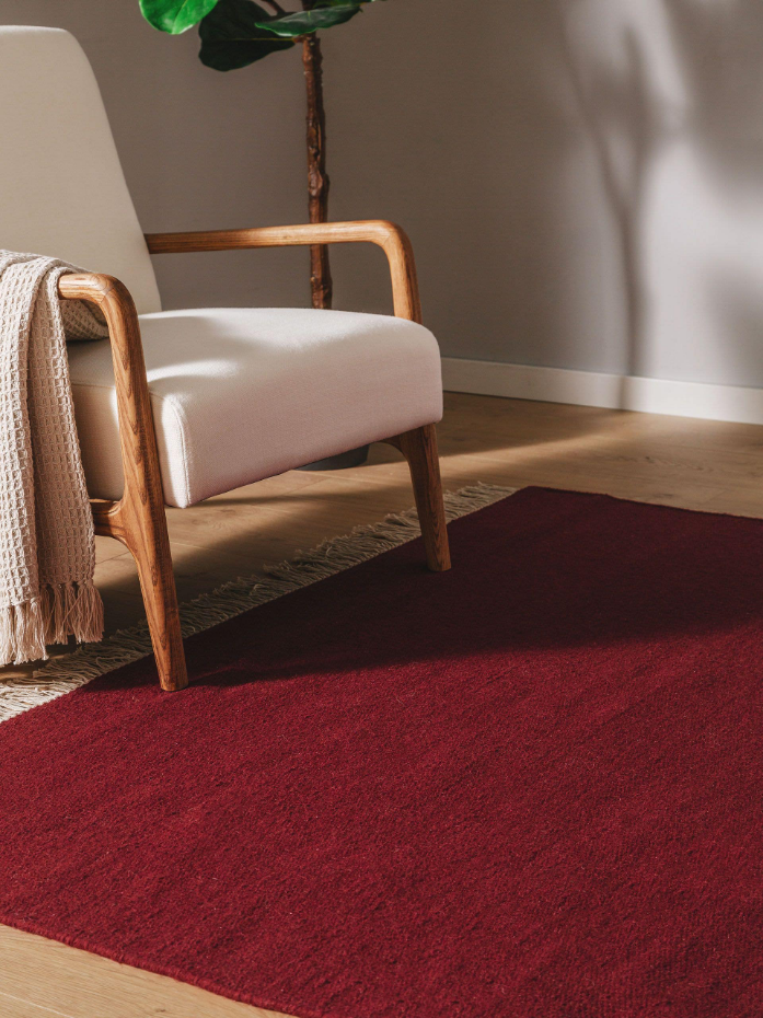 Tapis de laine tissé main LIV