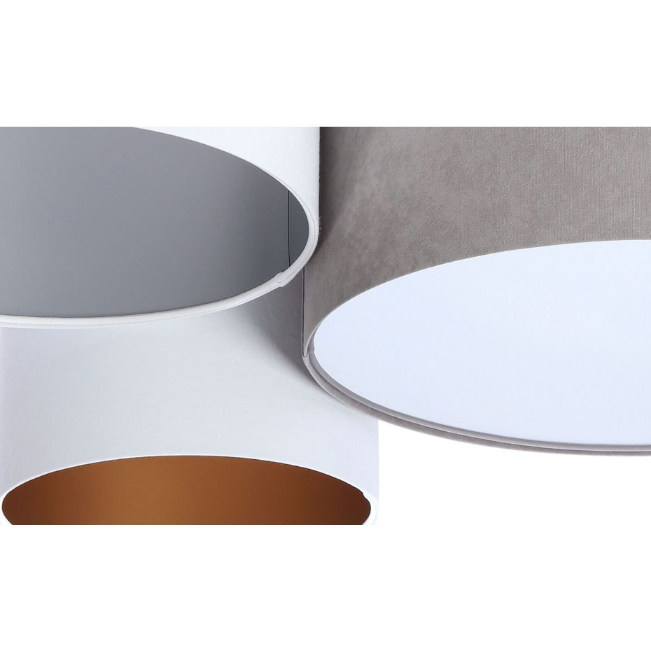 Plafonnier en tissu Trio