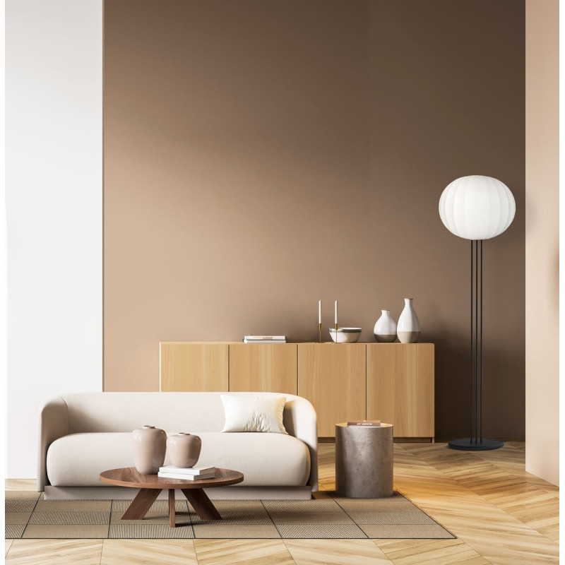 Lampadaire design en métal scandinave, BELOUNE