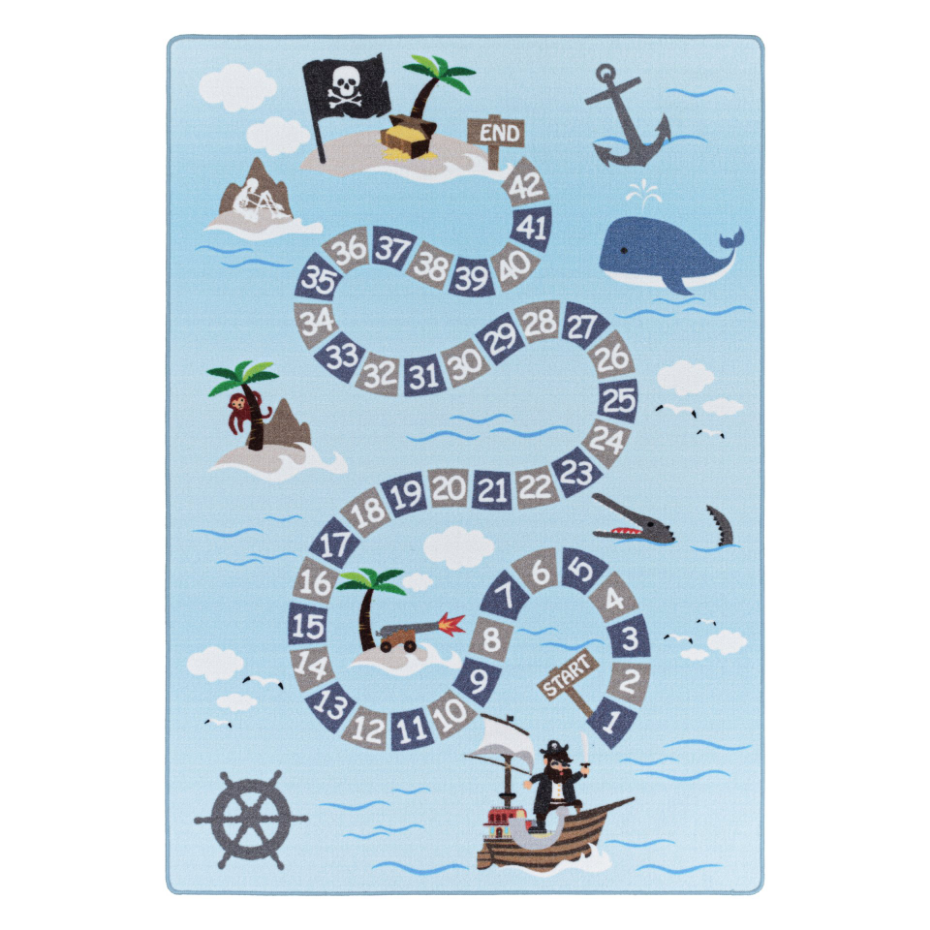 Tapis enfant pirate PLAY