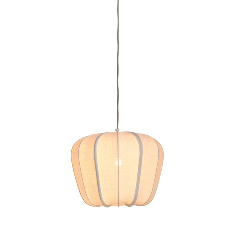 Suspension tissu blanc D40 Zubedo