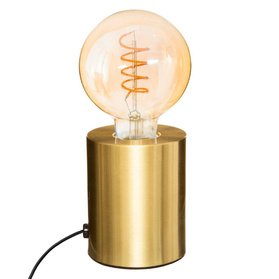 Lampe cylindrique métal SABA