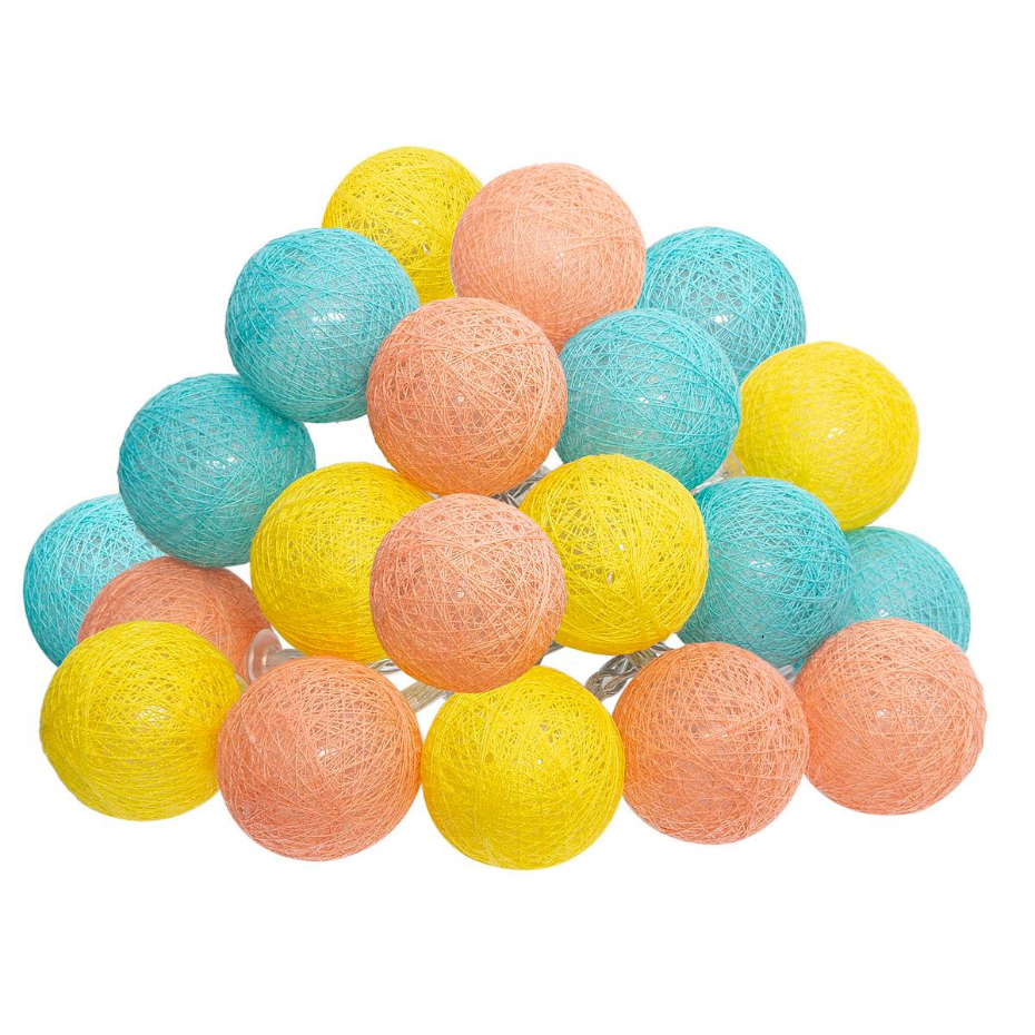 Guirlande LED Secteur 20 Boules BOX