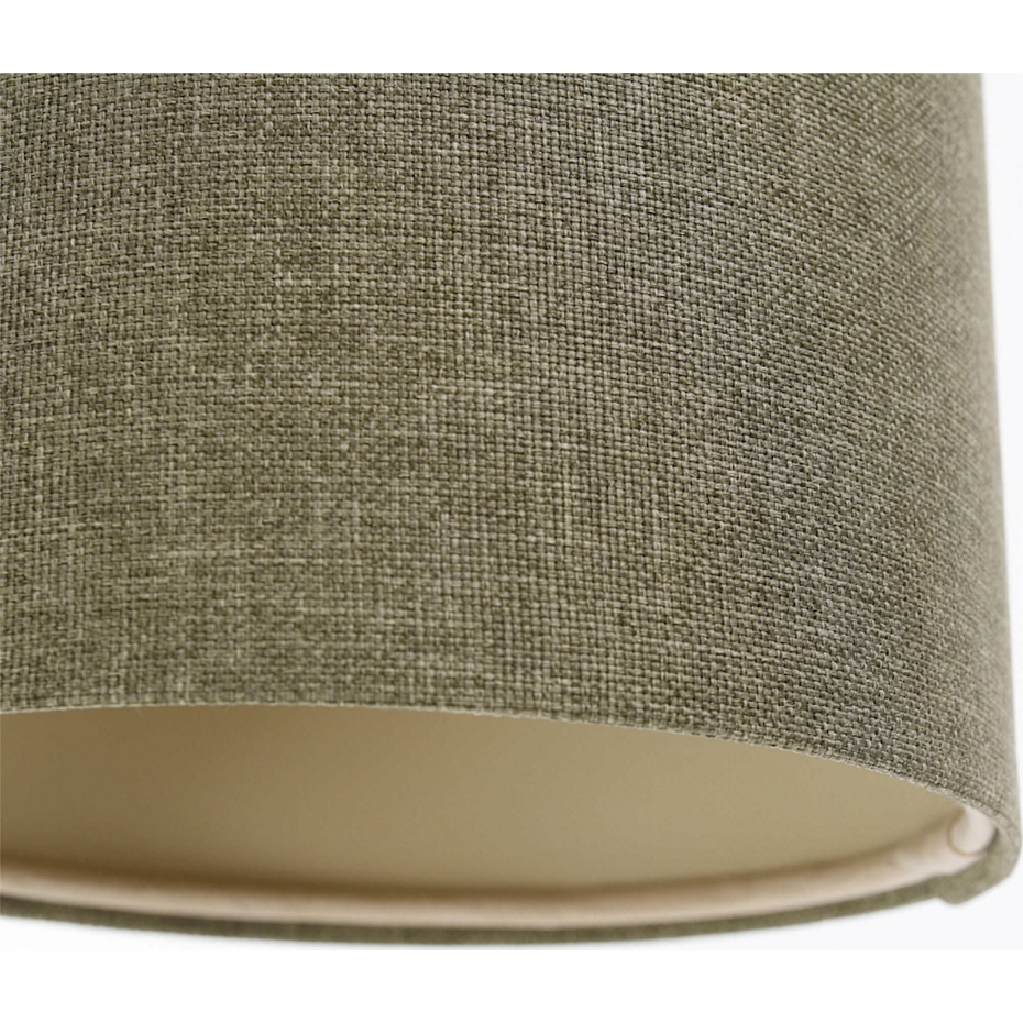 Suspension en lin rond Boho Elegant