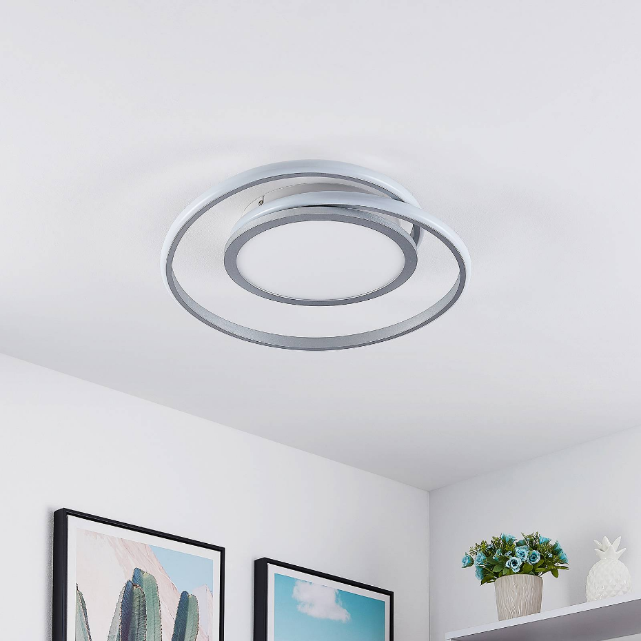 Plafonnier en métal moderneLED, Noud