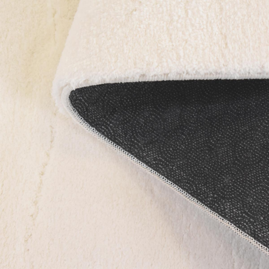 Tapis LYN10 LAVABLE uni, tapis shaggy à longs poils