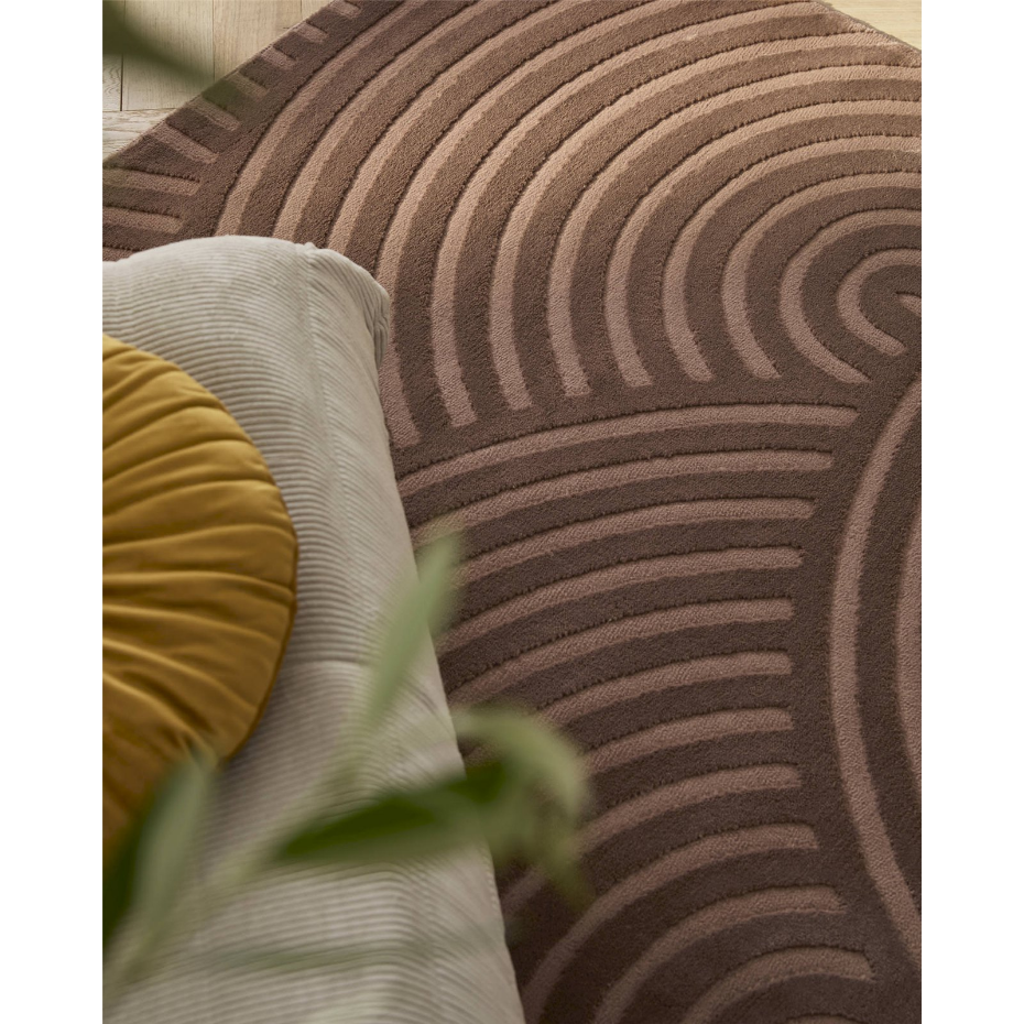 Tapis rectangulaire en polypropylène Bianca