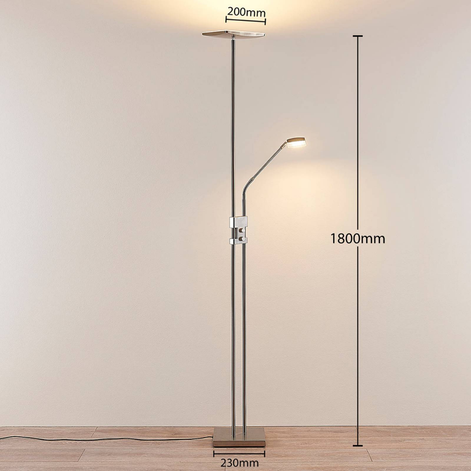 Lampadaire en métal moderneLED, Jonne