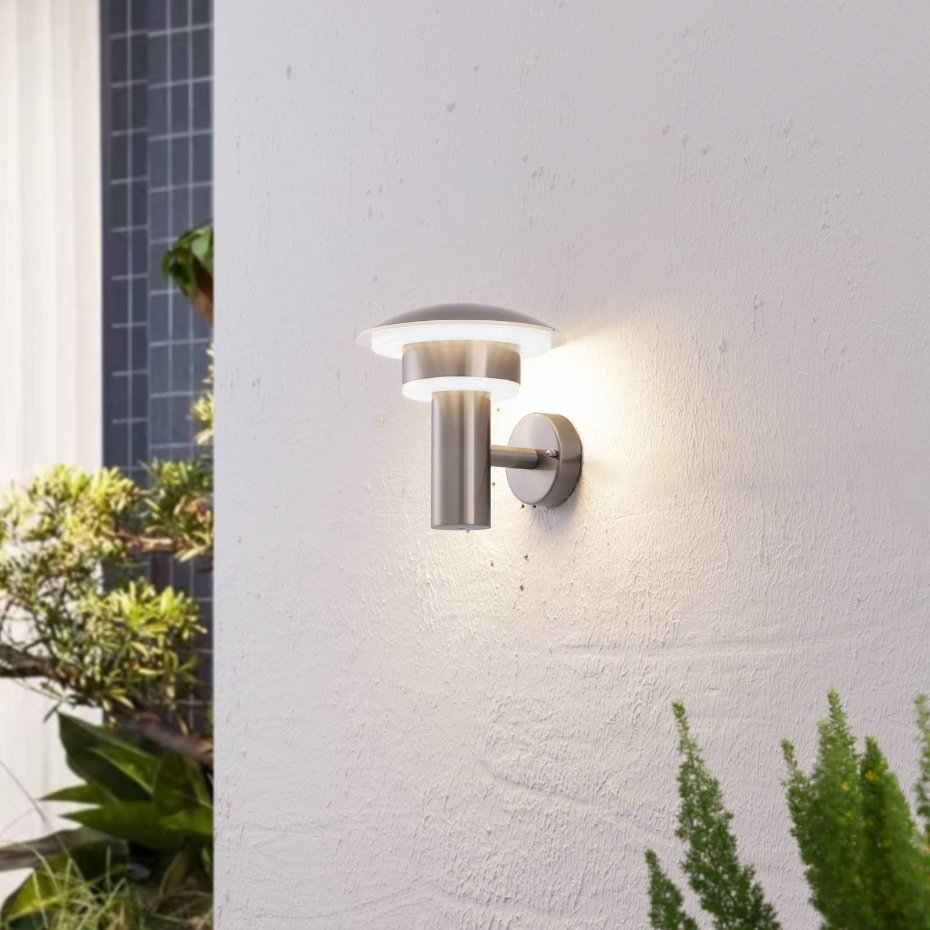 Applique extérieure en inox moderneLED