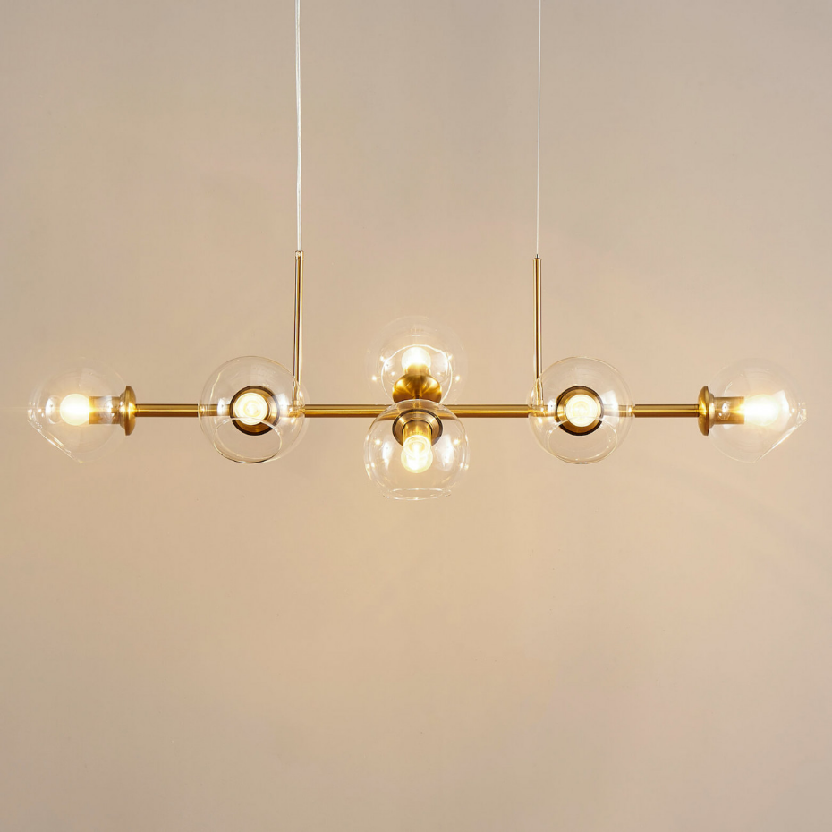 Majestueuse suspension en verre - CARLOTTA