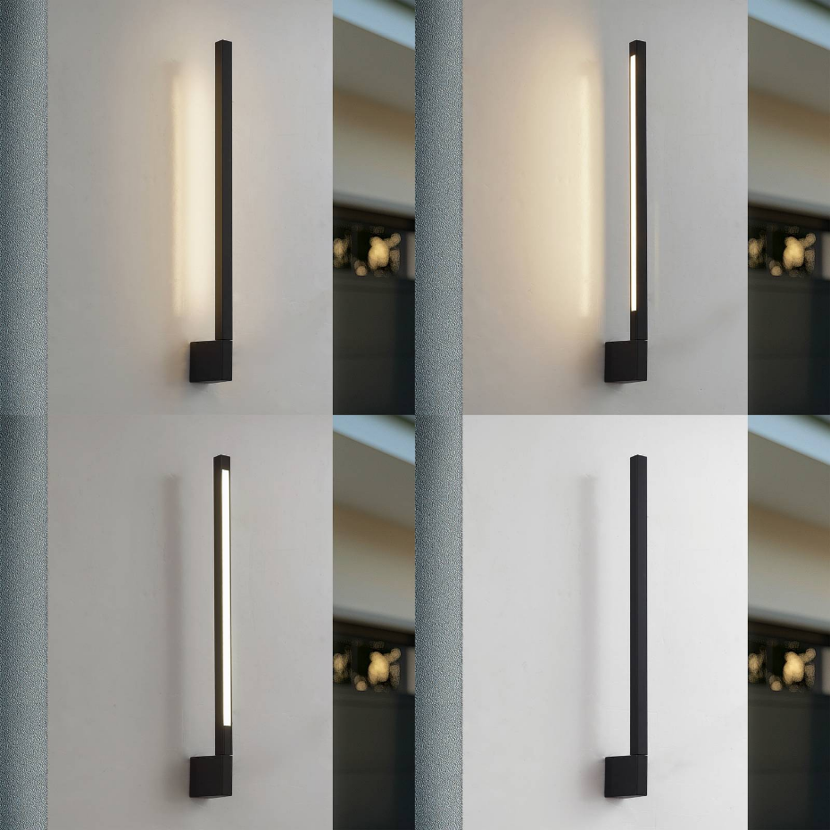 Applique extérieure en aluminium moderneLED
