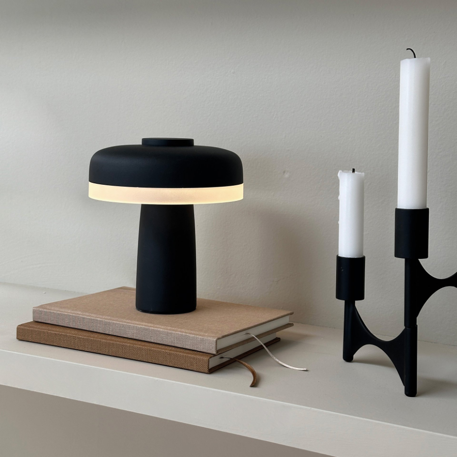Lampe à poser LED Porter rose