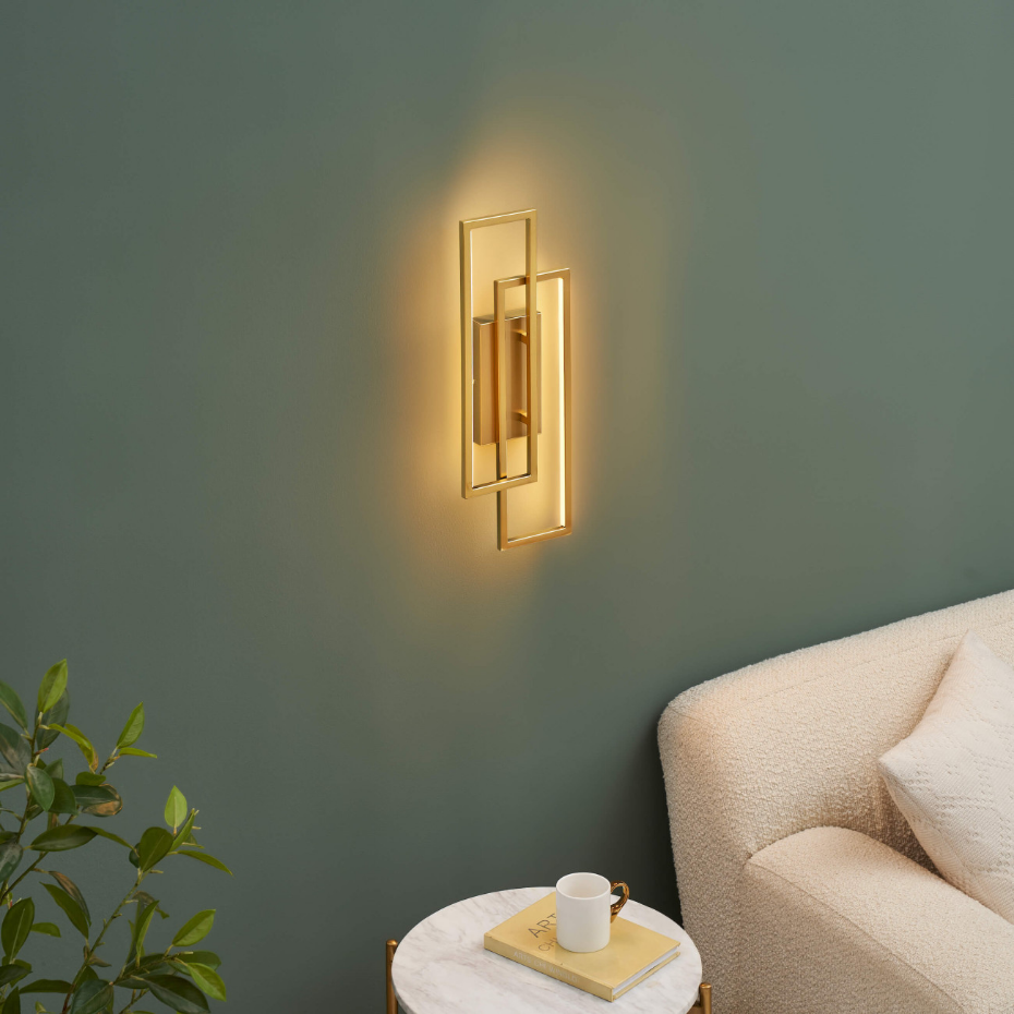 Applique ou plafonnier LED doré - TORELLO
