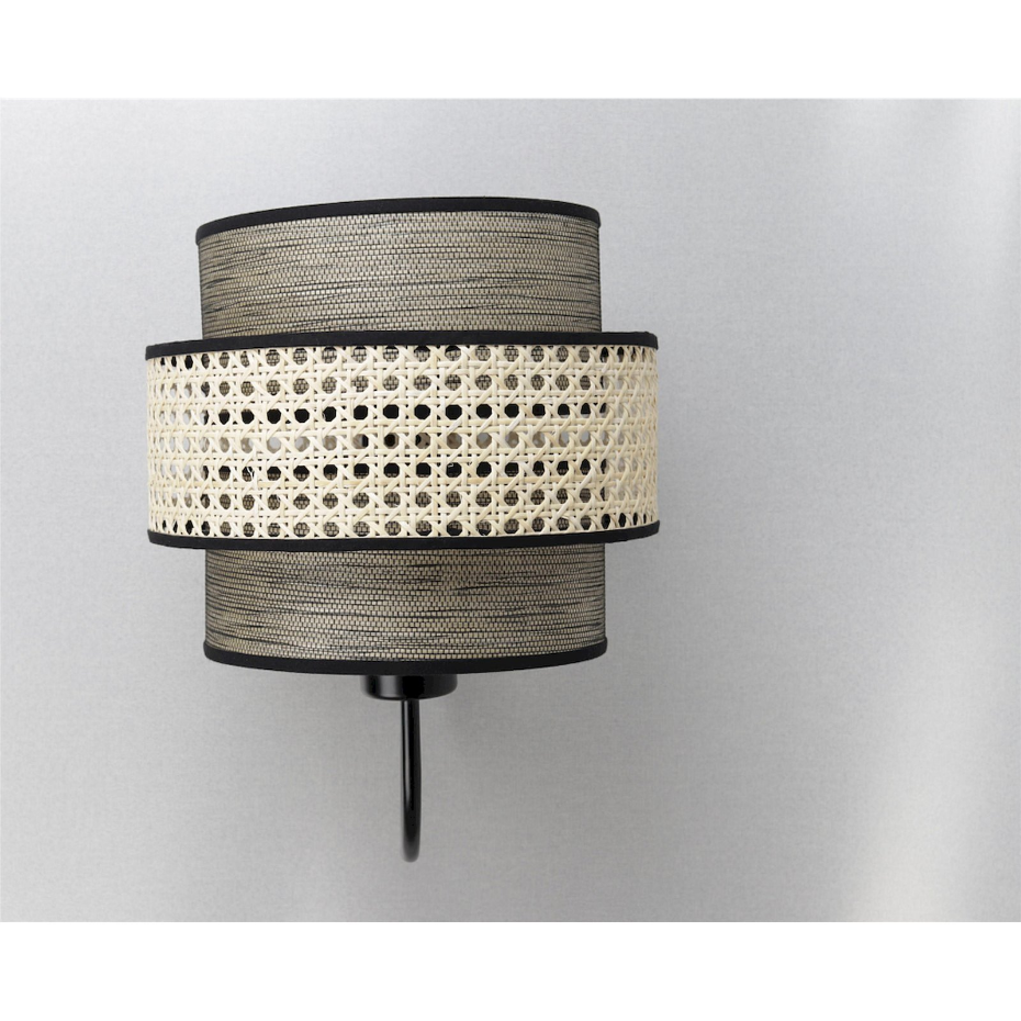 Applique extérieure en rotin intérieur tissu Doblo