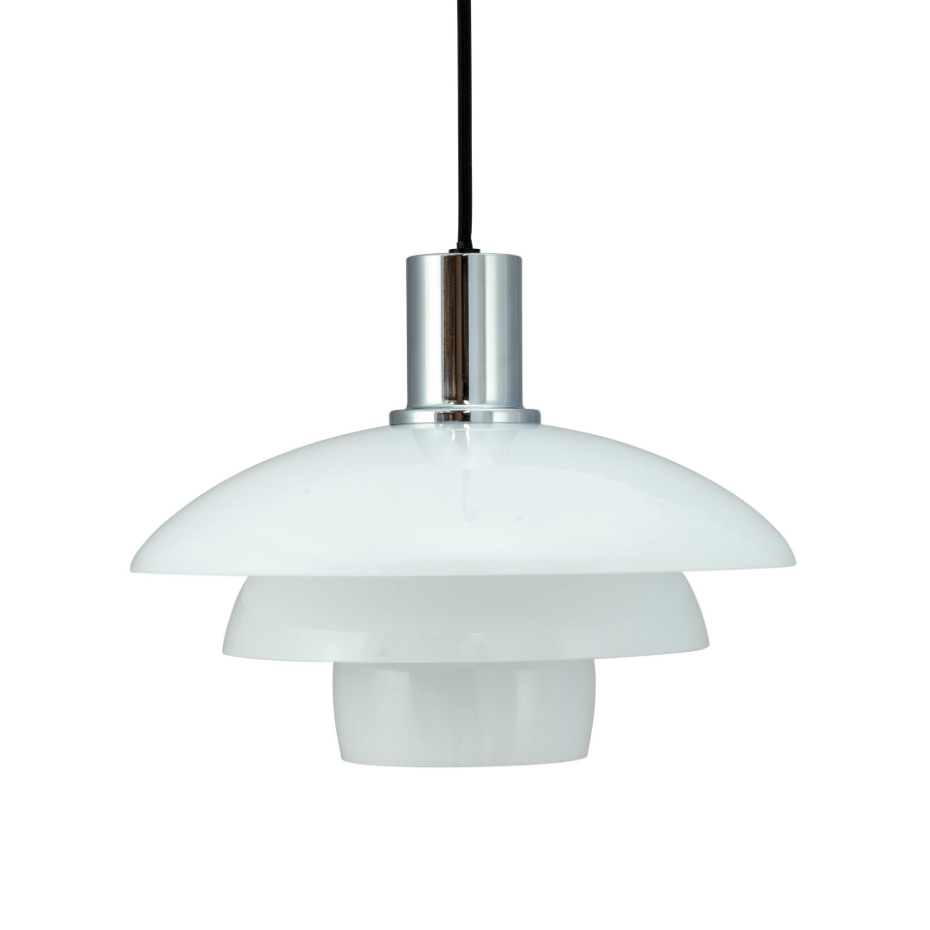 Suspension verre opale D28 MORPH