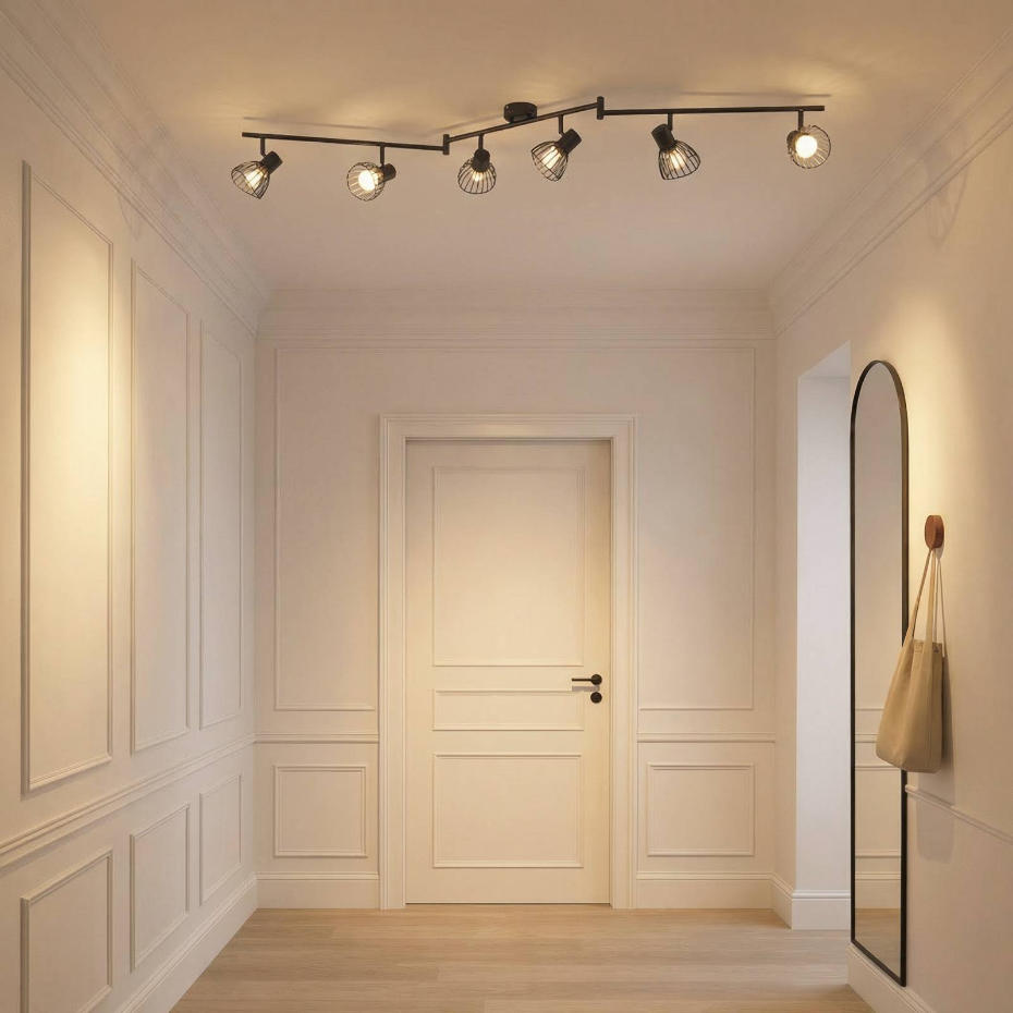 Plafonnier en métal moderne, Piena