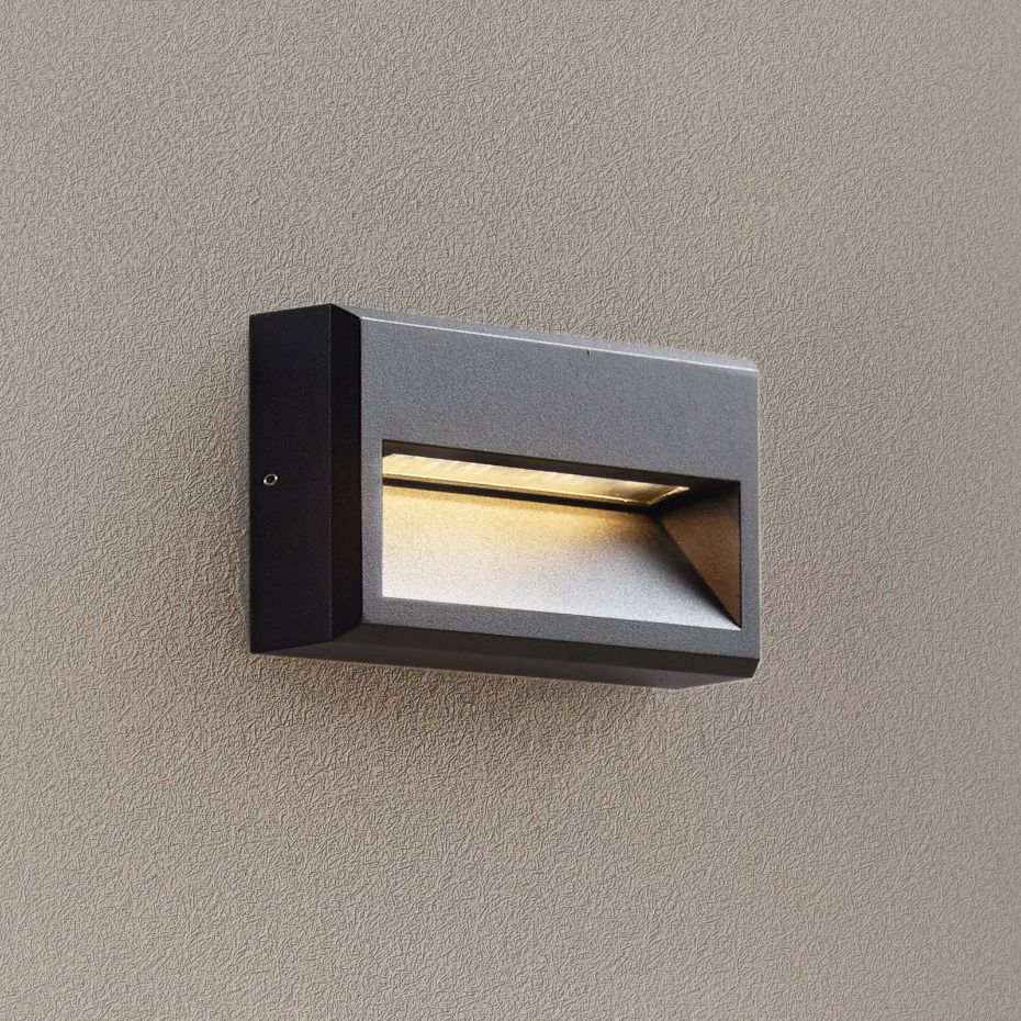Applique extérieure en aluminium moderneLED