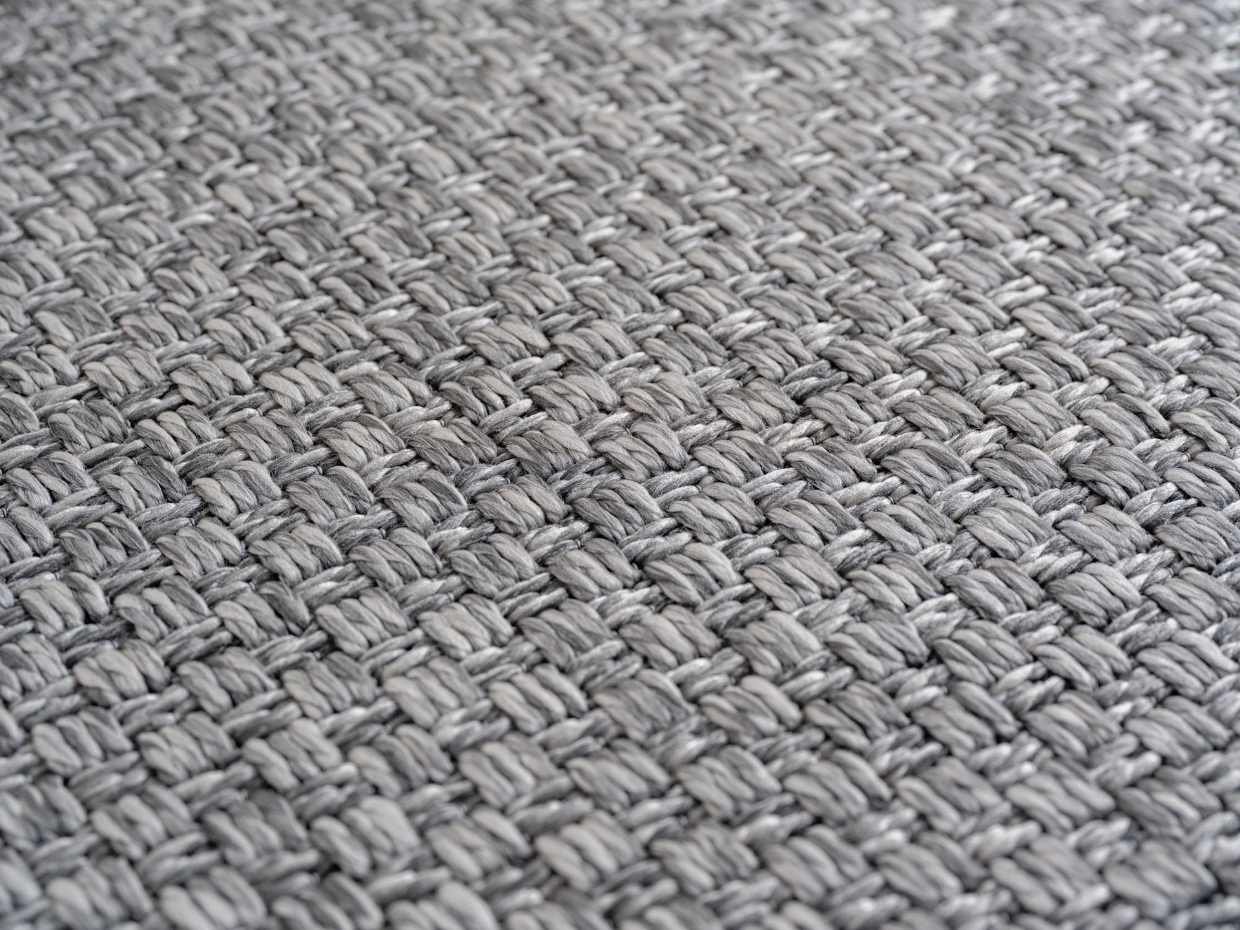 Tapis intérieur extérieur tissé à motif géométrique NEREA
