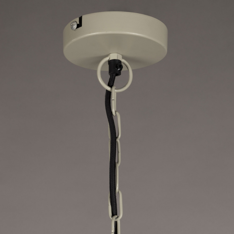 Suspension en métal gris - MEEZAN