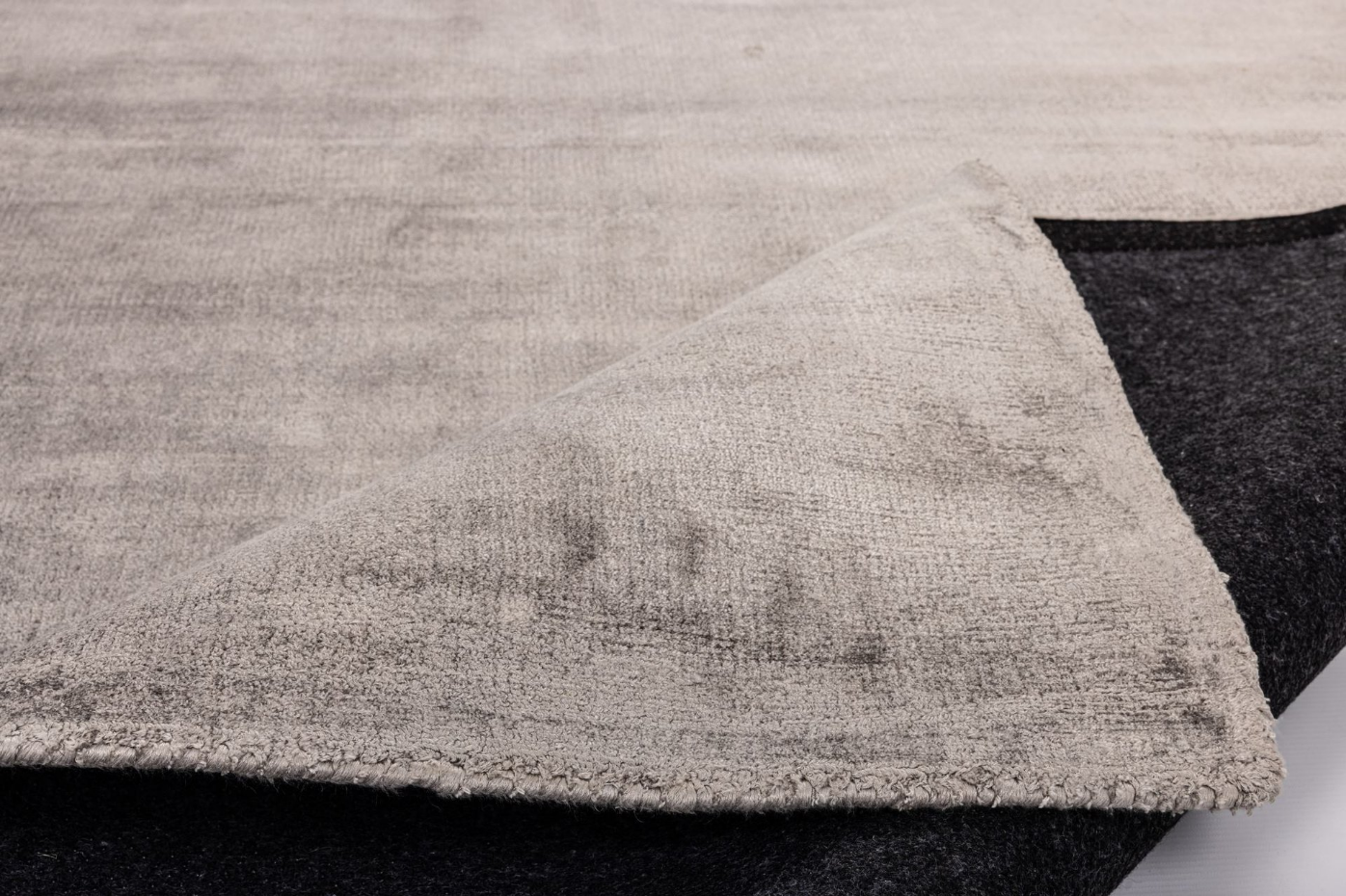 Tapis en viscose brillant tissé main - Star