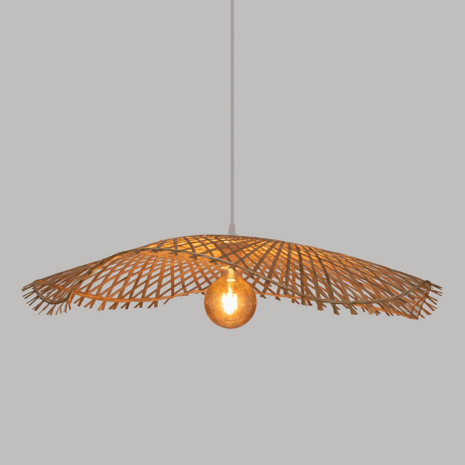 Suspension bambou naturel TESS
