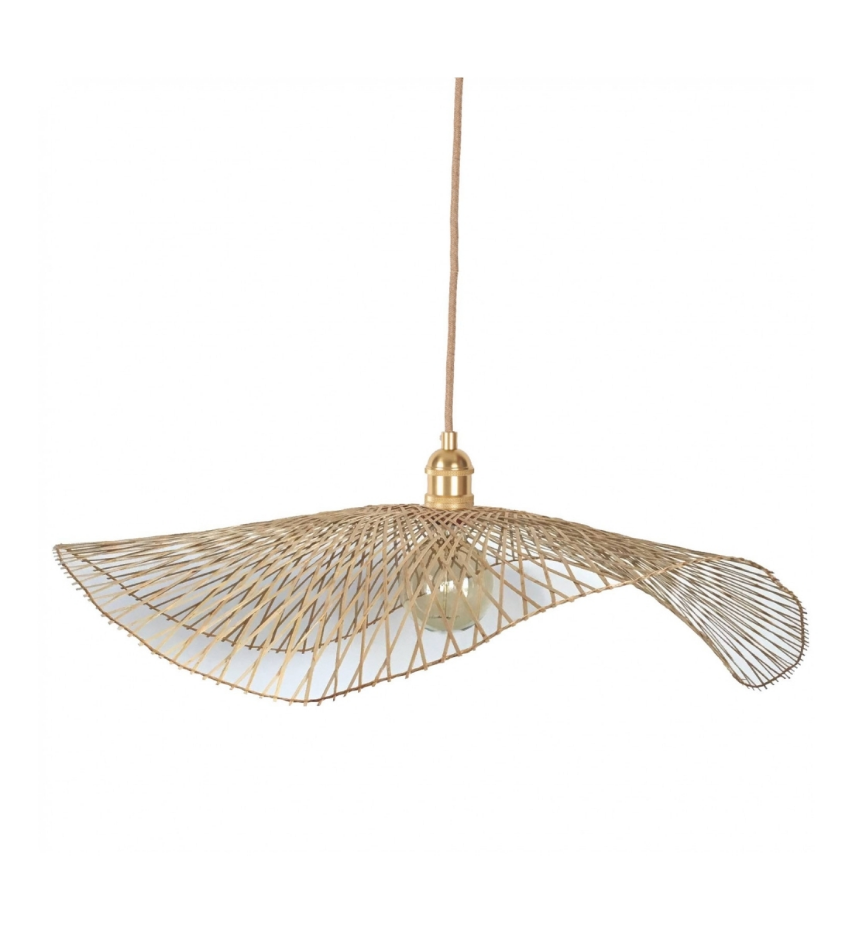 Abat-jour pour suspension libellule bambou ø75 cm