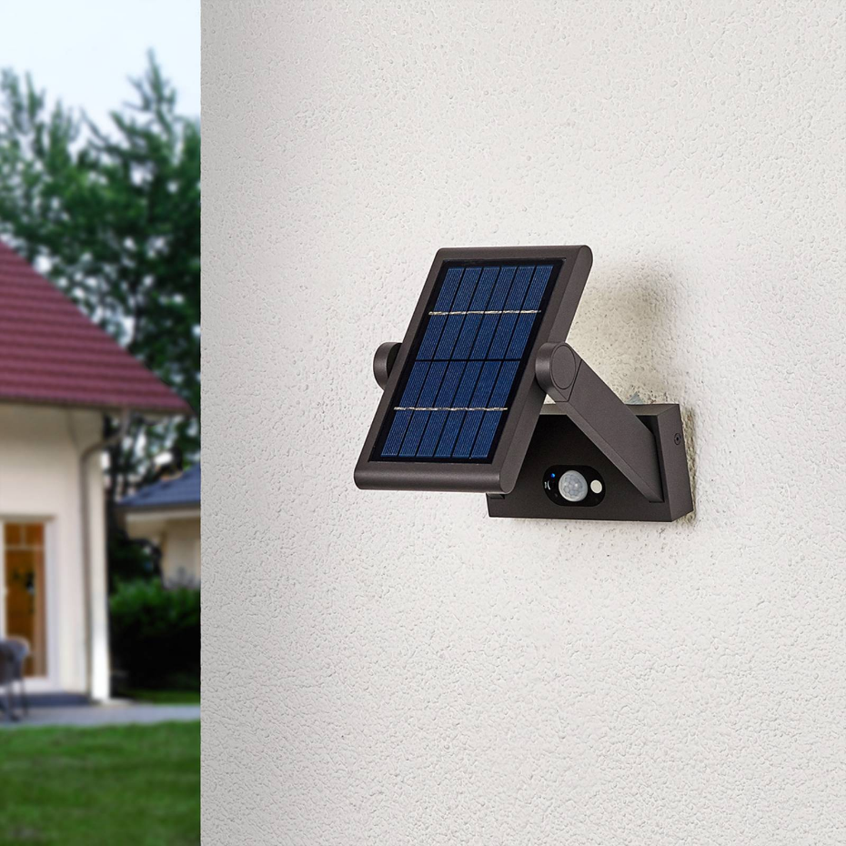 Lampe solaire extérieure en aluminiumLED