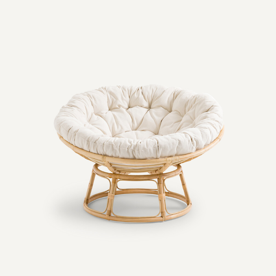 Fauteuil papasan rotin, Aranias