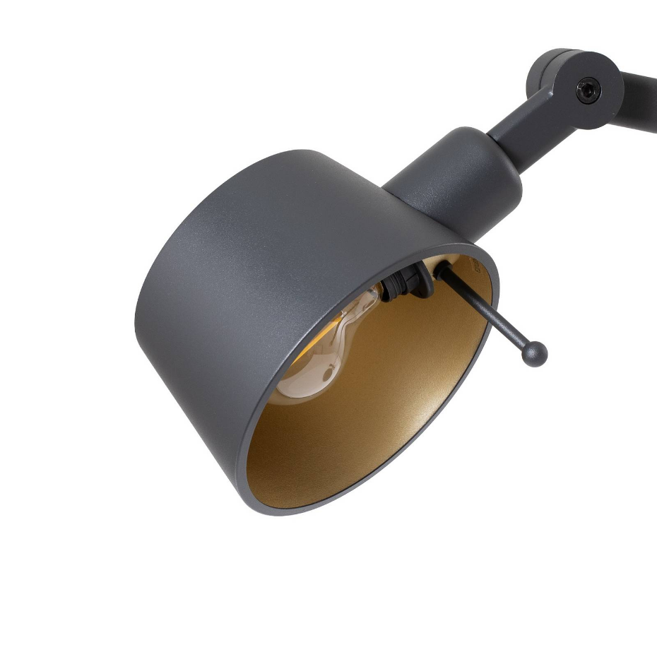 Lampe à poser en métal moderne, Silka