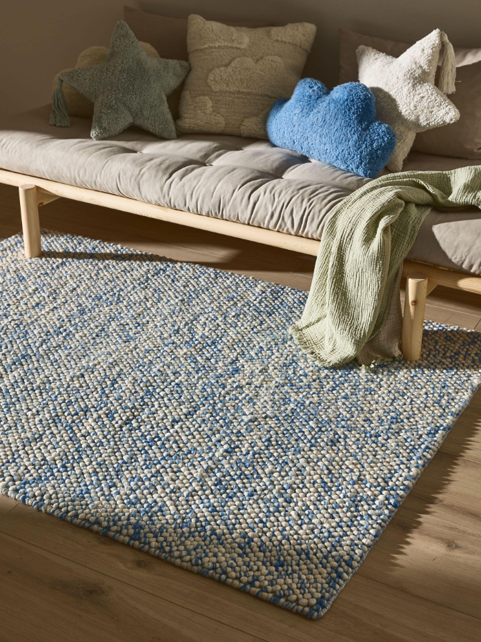 Tapis enfant tissé main BEADY