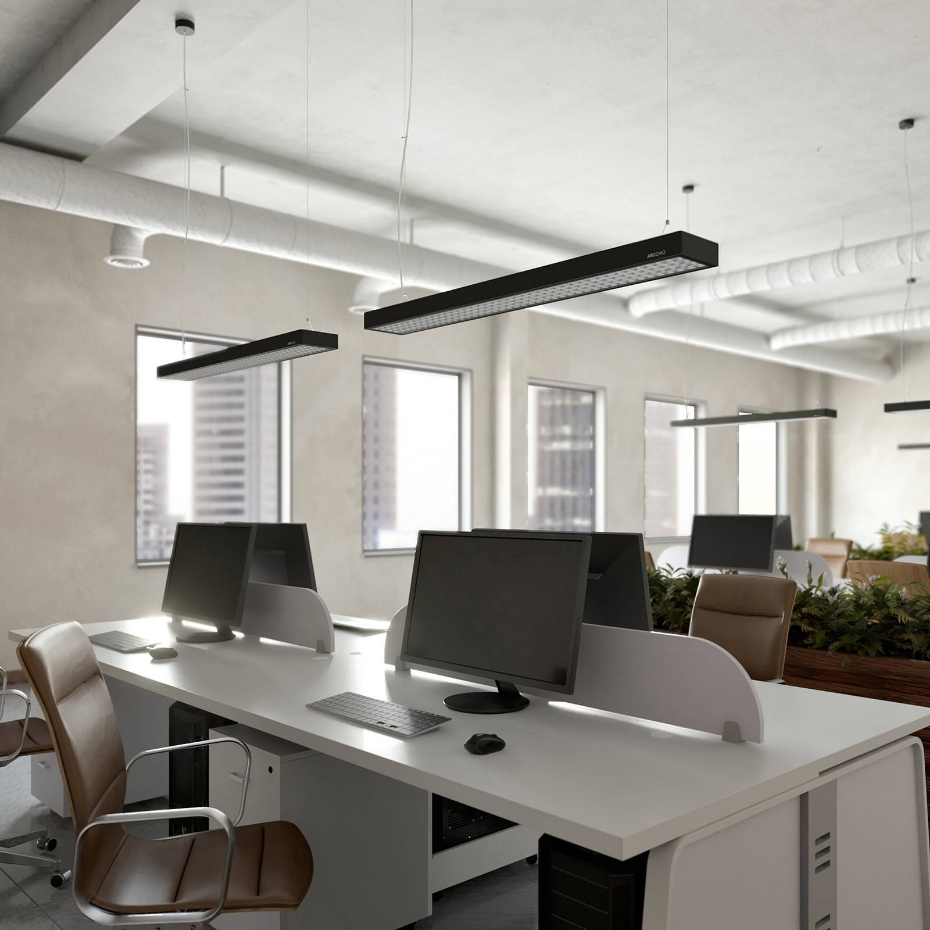 Luminaire de bureau en aluminium moderneLED