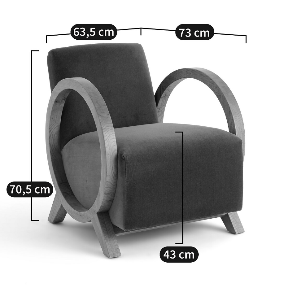 Fauteuil vintage Berti