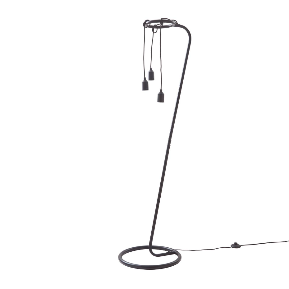 Lampadaire en métal moderne, Elira