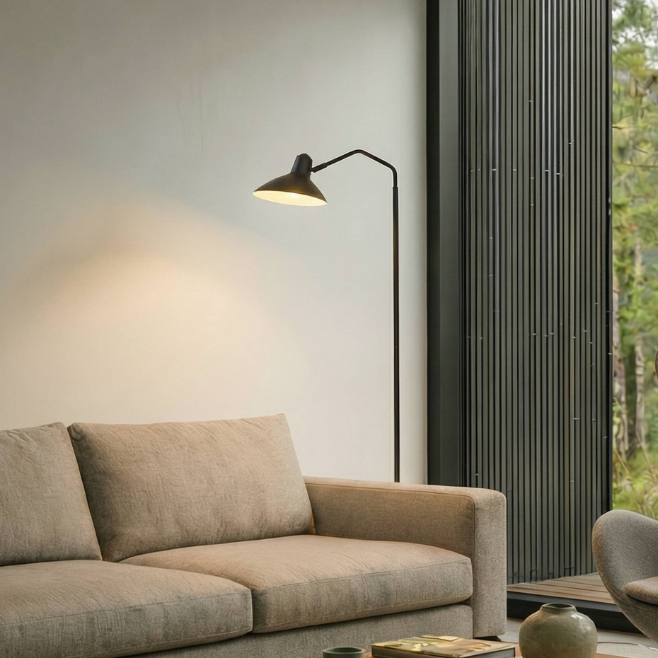 Lampadaire en métal moderne, Adrik