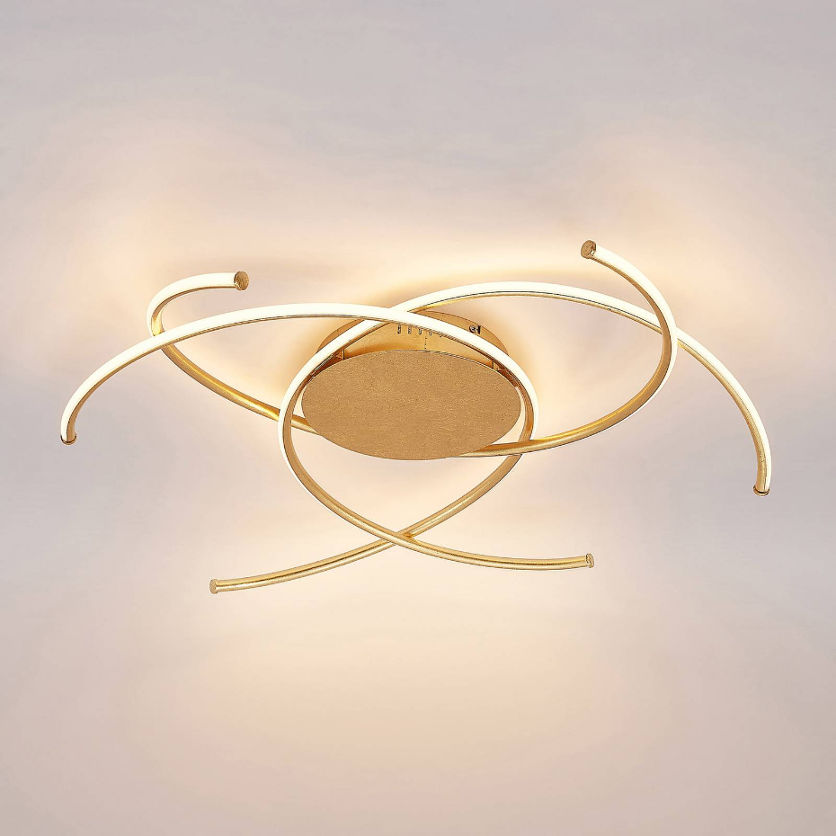 Plafonnier en métal moderneLED, Yareli